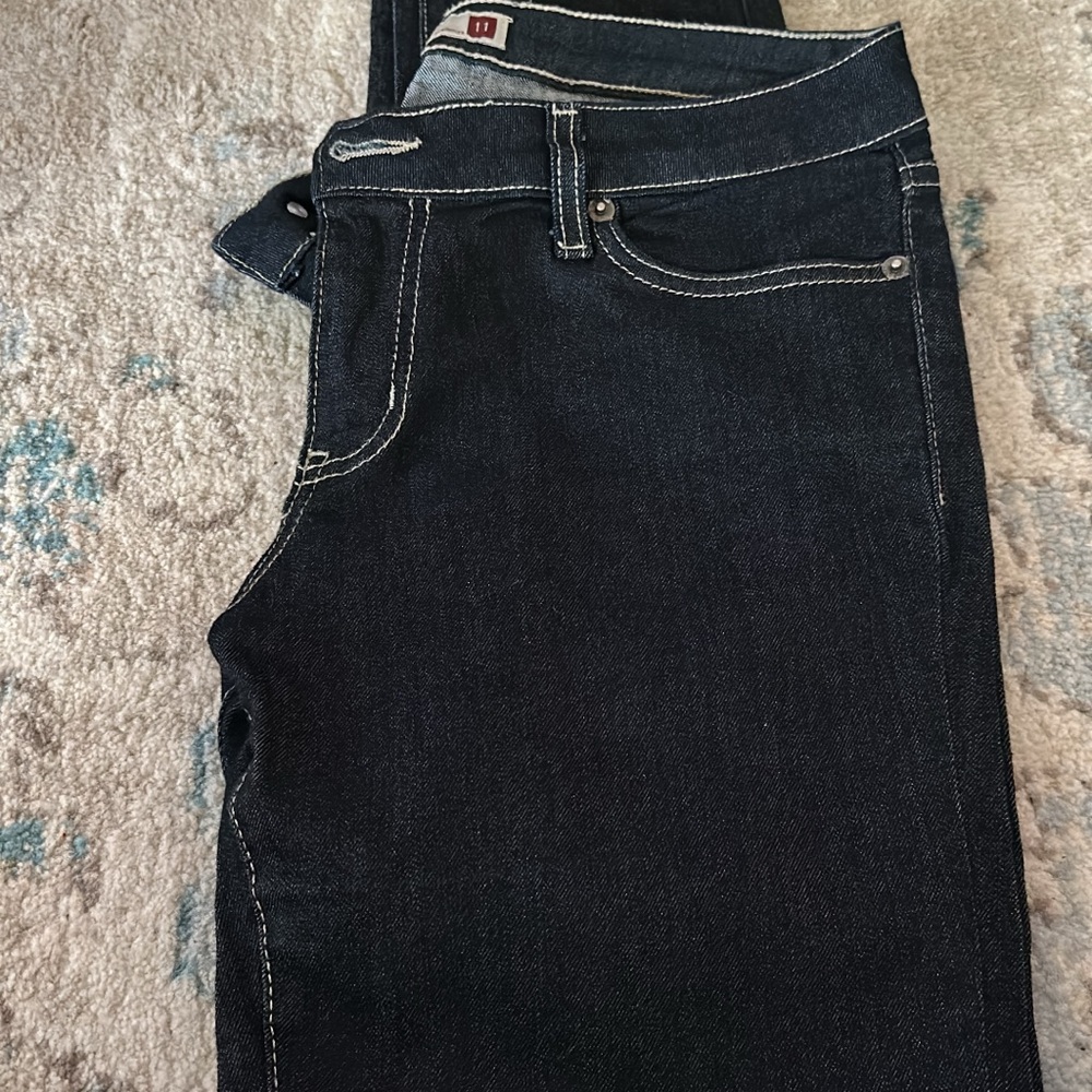 Dark Blue Denim Jeans